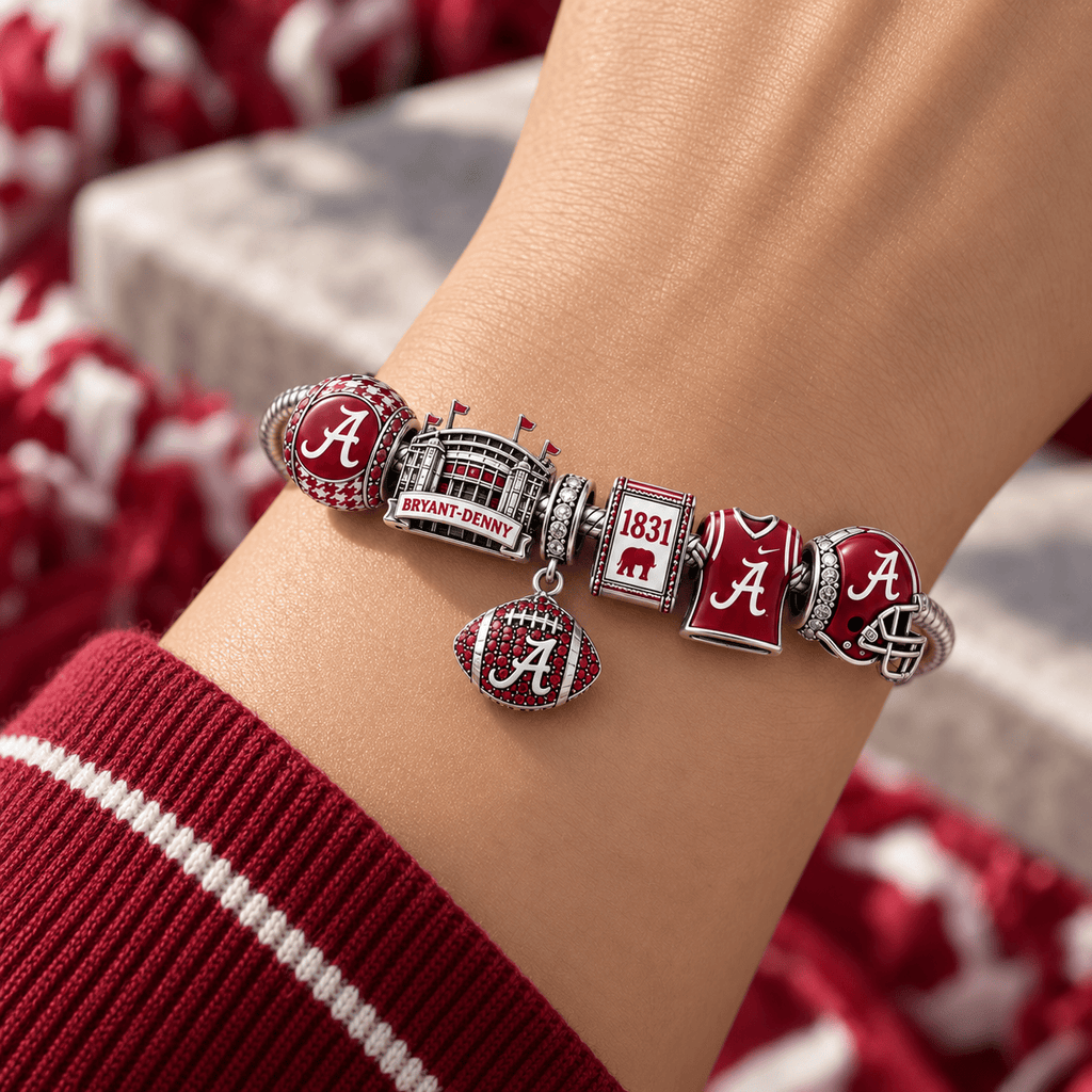 ACT Silver Charm Bracelet Set PTT