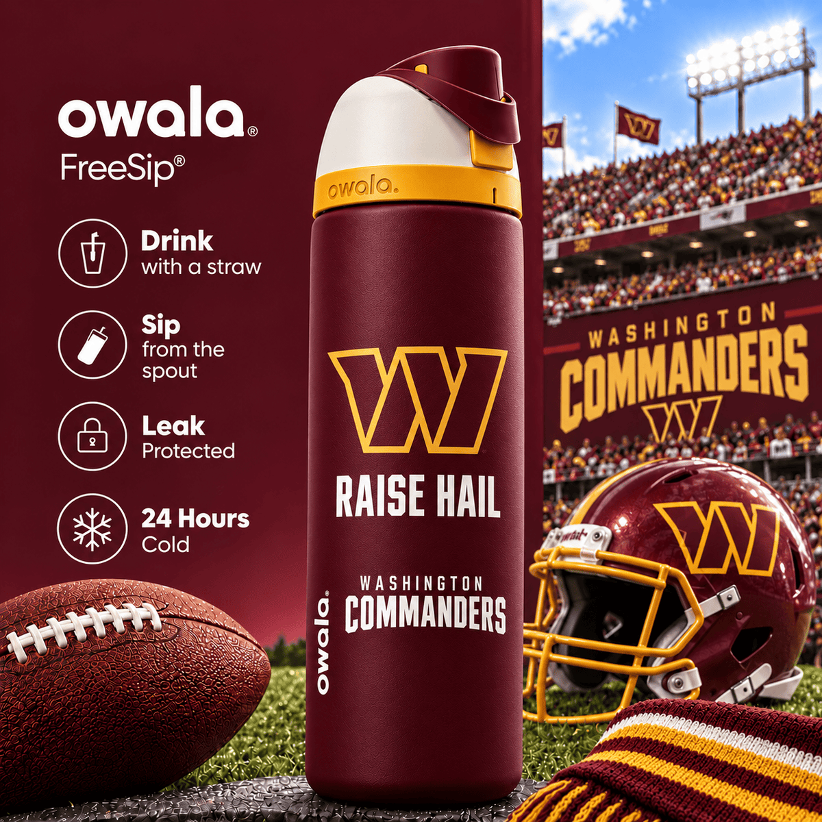 WCD Owala Water Bottle NHVH