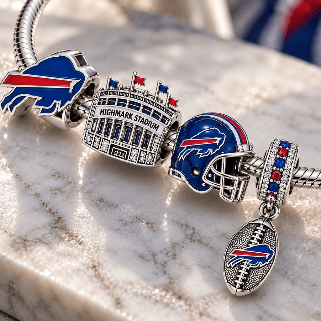 BFBL Silver Charm Bracelet Set PTT