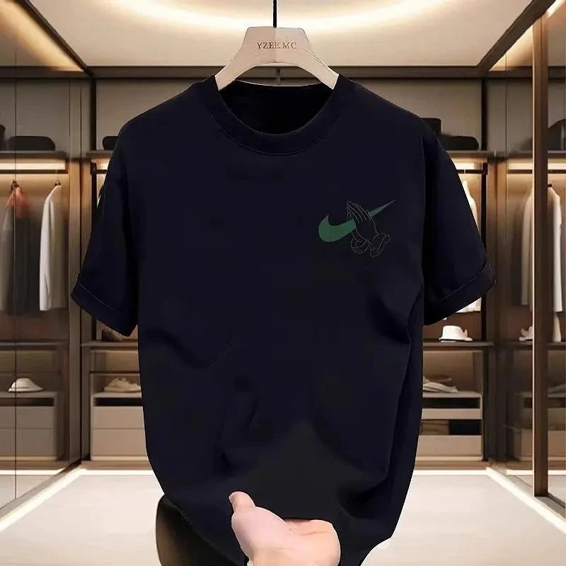 2026 pure cotton short sleeved T-shirt comfortable breathable high-quality luxurious sold as a trendy brand for both men women