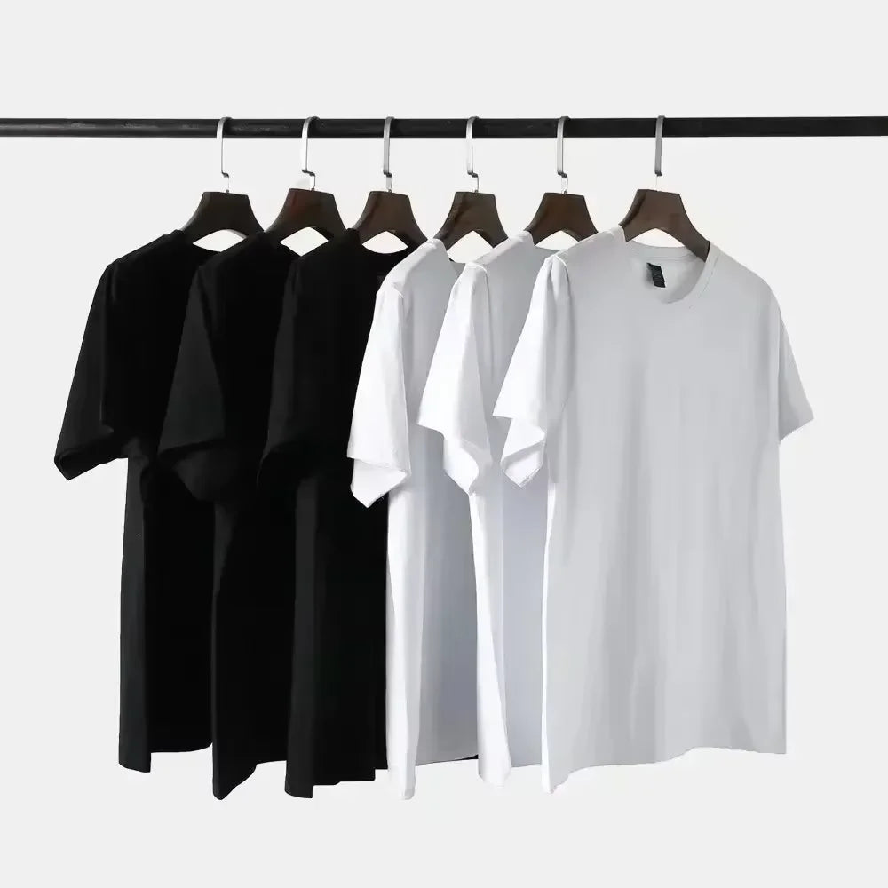 Summer 2026 Luxury and Versatile Short-sleeved Pure Cotton Breathable Men's and Women's Printed T-shirts with Printed Patterns